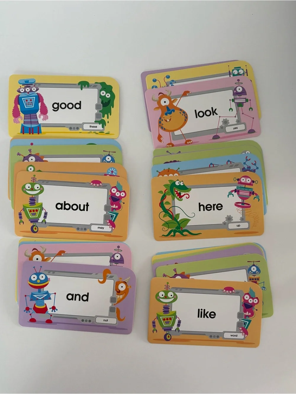 School Zone Sight Words Flash Cards 5+ up